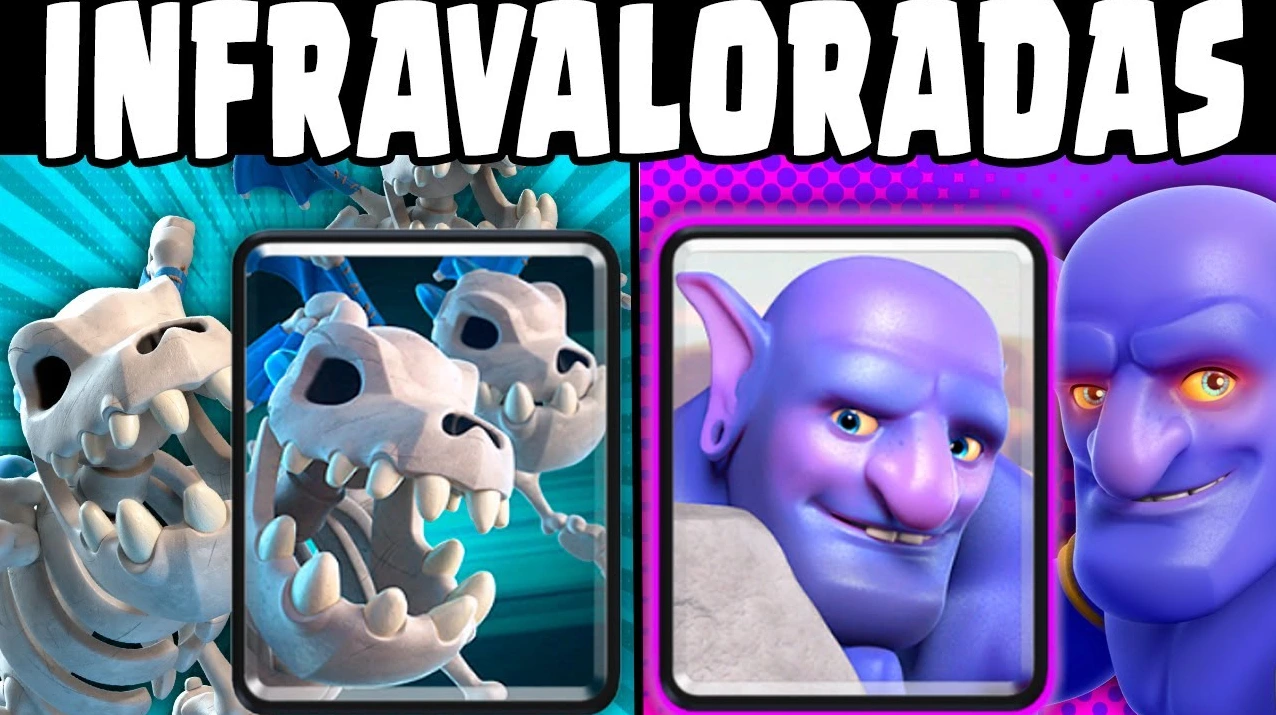 Cartas infravaloradas de Clash Royale