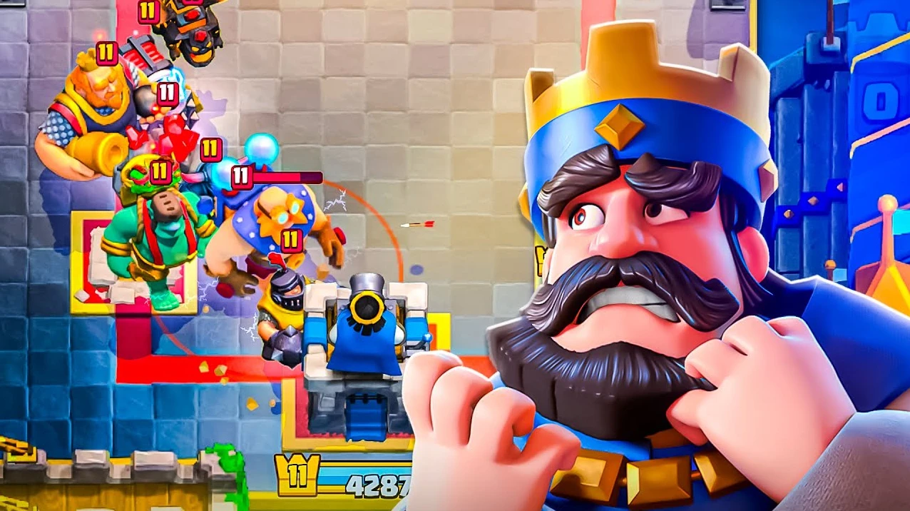 Defender pushes pesados en Clash Royale