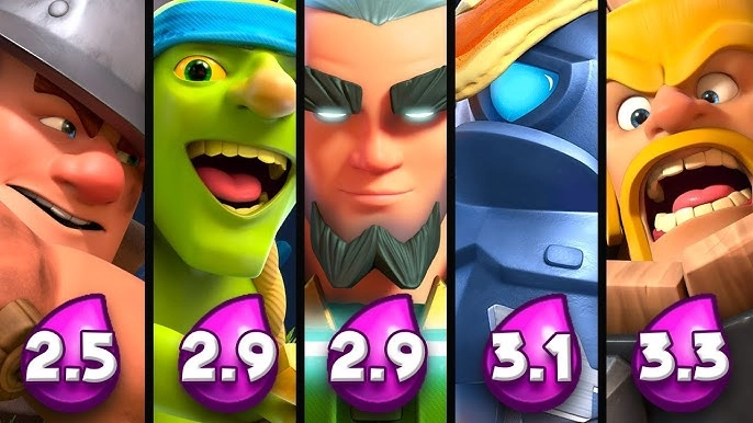 Mazos rápidos en Clash Royale